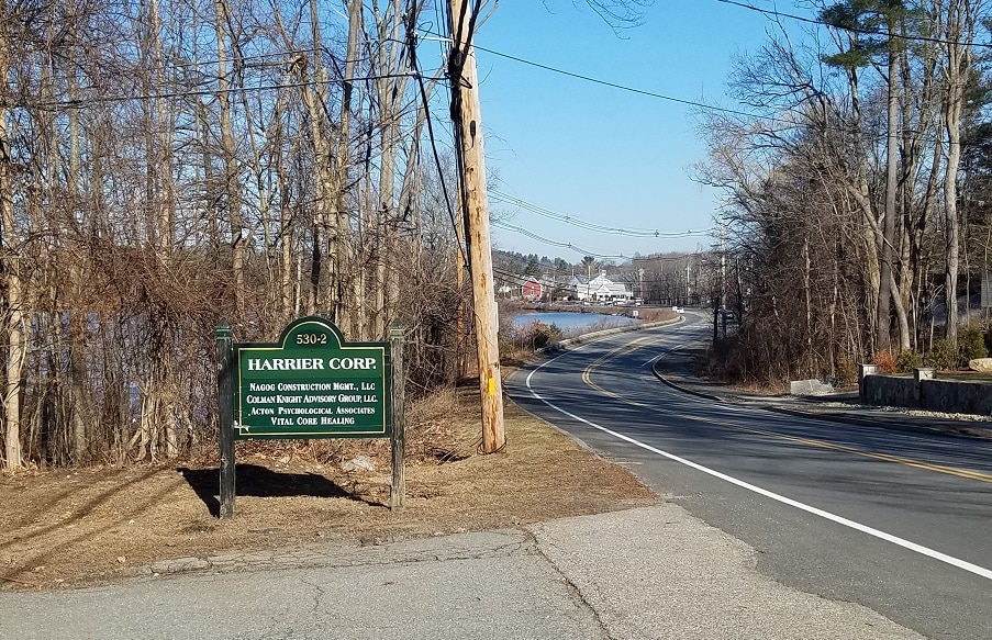 view from road